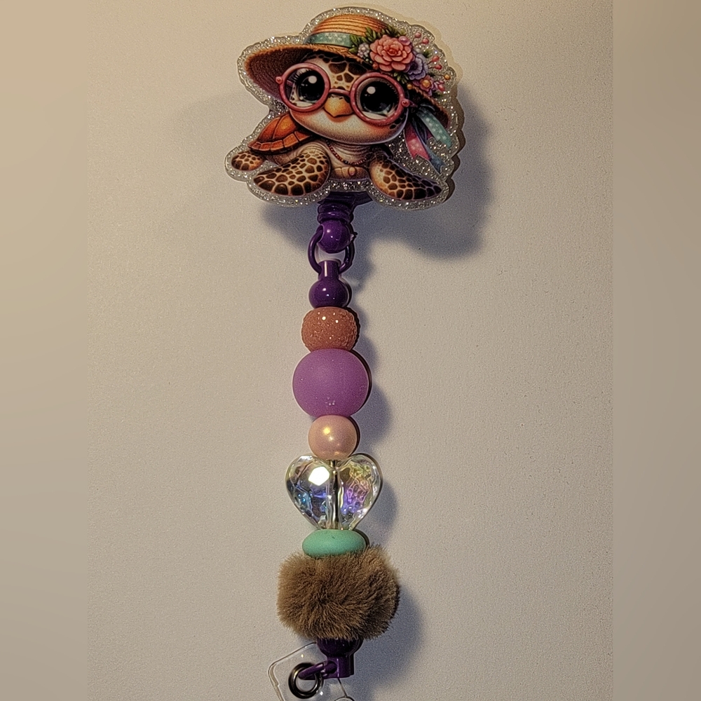 Sea Turtle Badge Reel